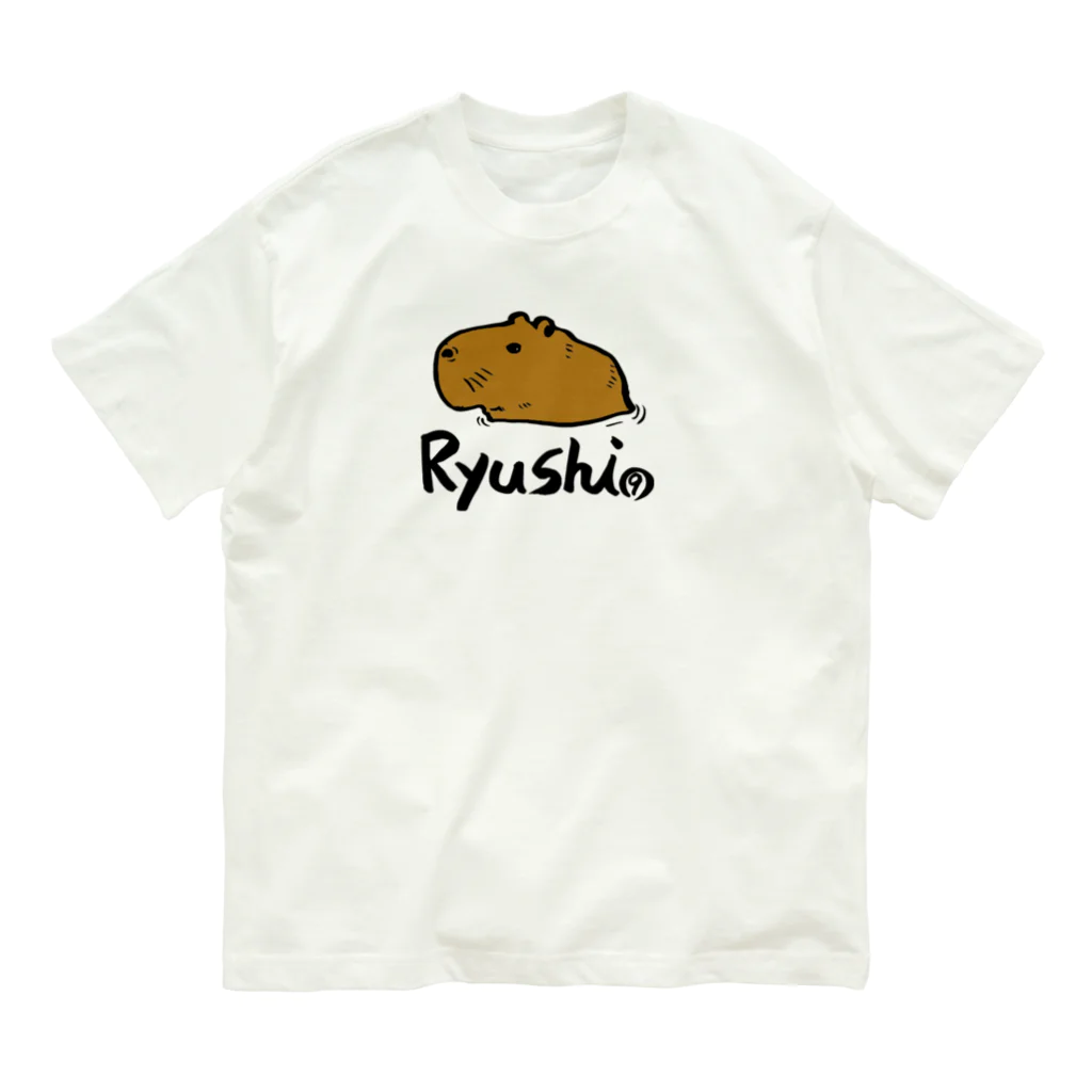 春風亭柳枝の小間物屋のカピバラ９ Organic Cotton T-Shirt