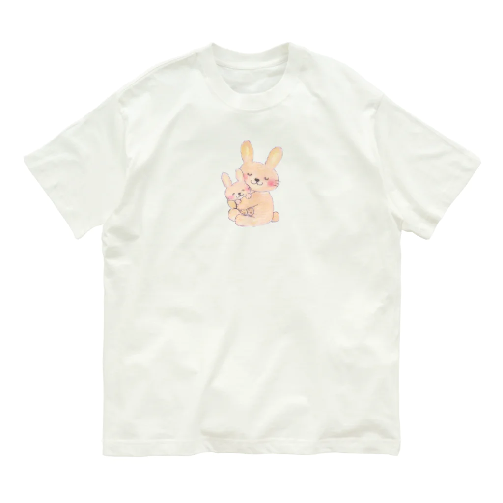 akiのそばにいてくれるうさぎ Organic Cotton T-Shirt