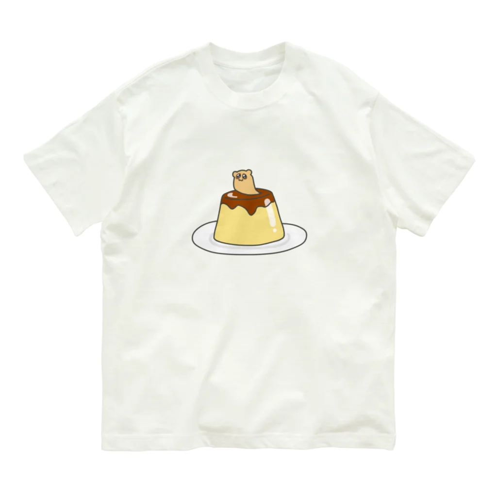 くそざこなめくじちゃんの（プリン）くそざこなめくじちゃん オーガニックコットンTシャツ