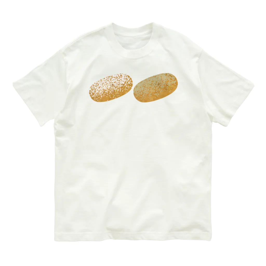 cotton-berry-pancakeの揚げパン オーガニックコットンTシャツ