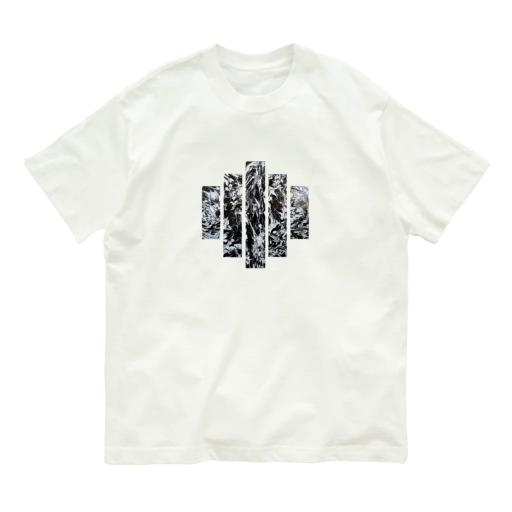 兎派の渦(uzu) / No.3 オーガニックコットンTシャツ