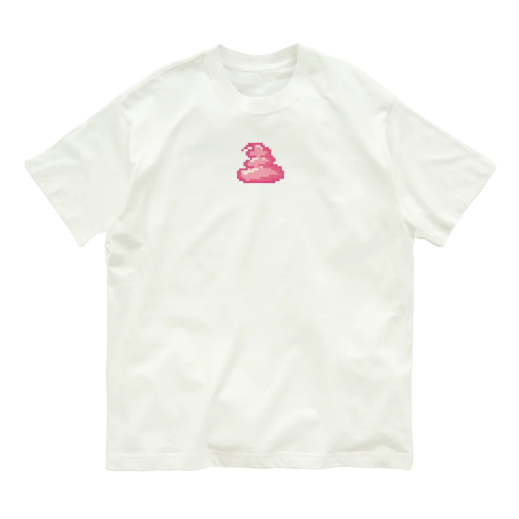 まりくそアンテナSHOPのうんこちゃん♀ Organic Cotton T-Shirt