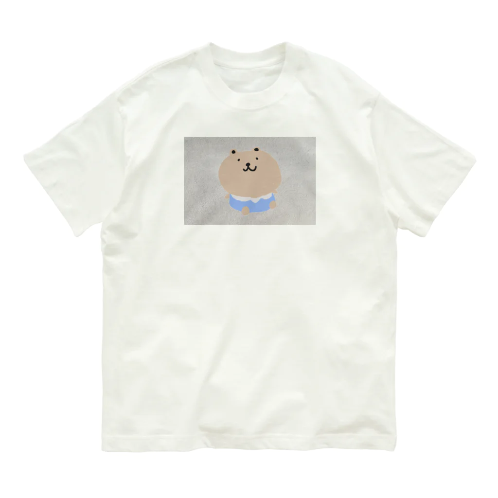 Bunshopの爽やかくまちゃん Organic Cotton T-Shirt