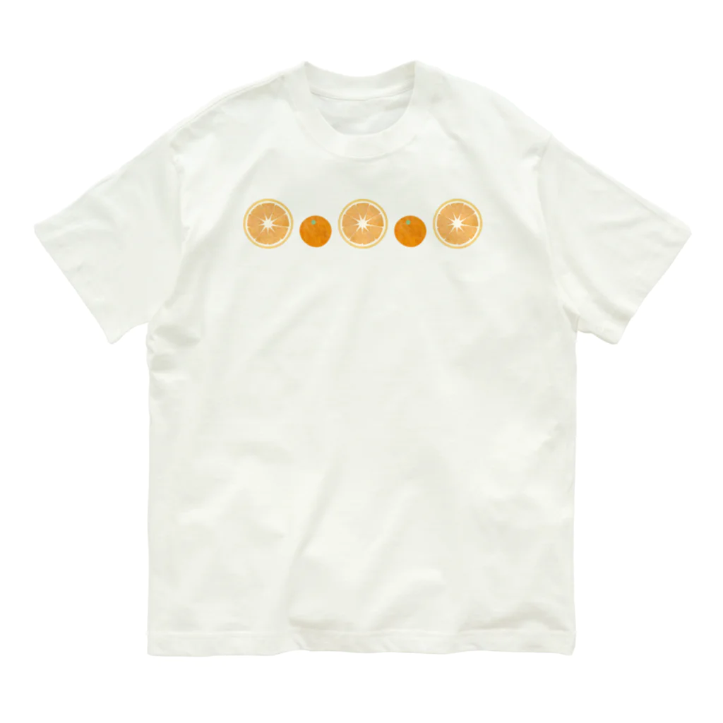 cotton-berry-pancakeの柑橘 Organic Cotton T-Shirt