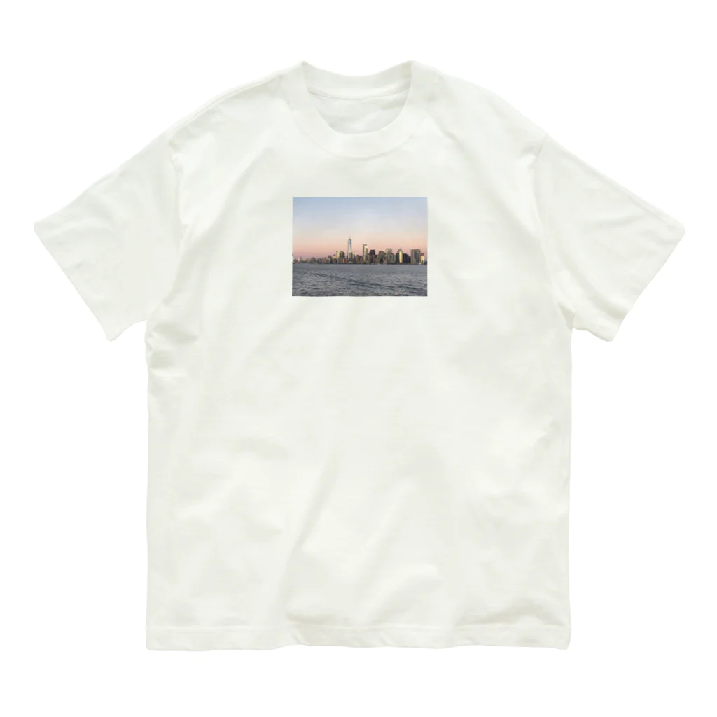 LisaSimpson4 Design のNew York Skyline  オーガニックコットンTシャツ