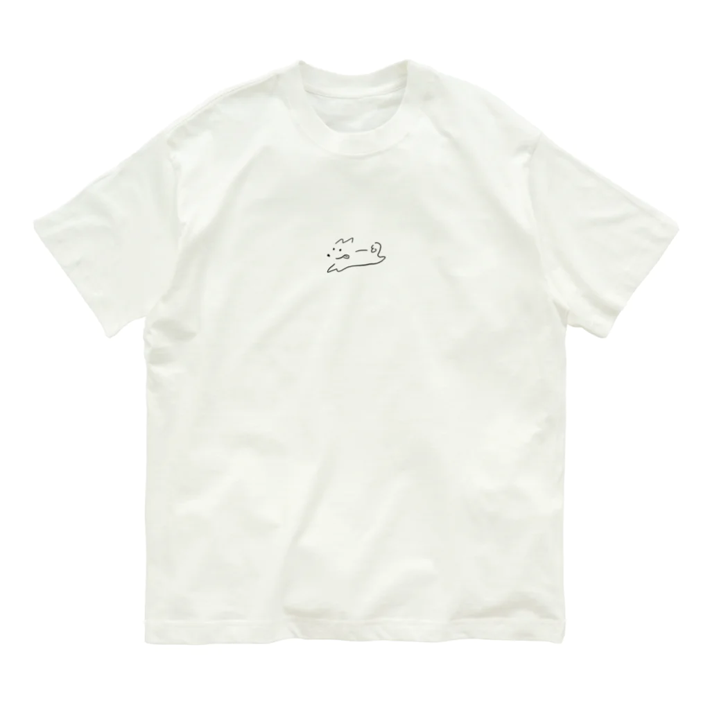 sisiroomのmuku_ run オーガニックコットンTシャツ