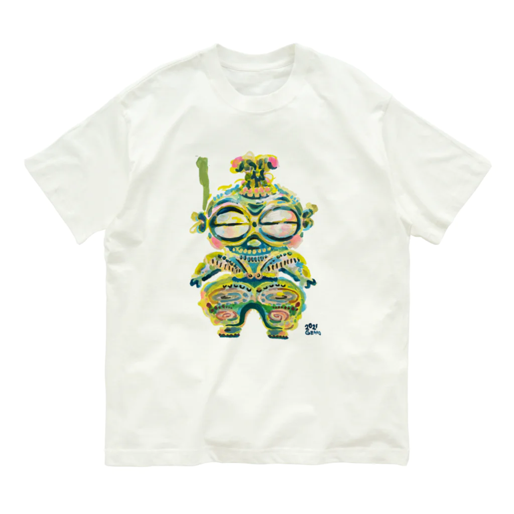 Gemo こうだともこのげもげも土偶 Organic Cotton T-Shirt