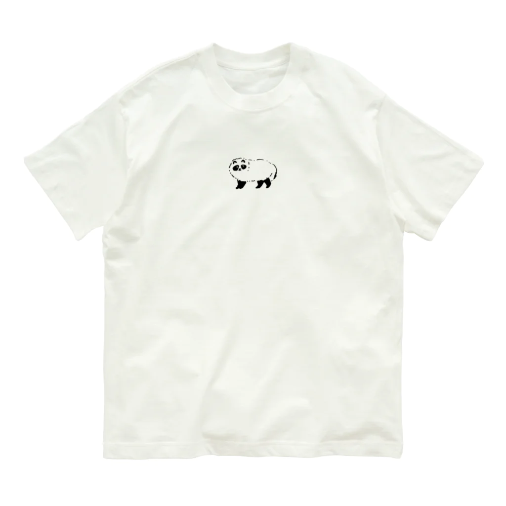haraco(LILY.)のタヌキ Organic Cotton T-Shirt