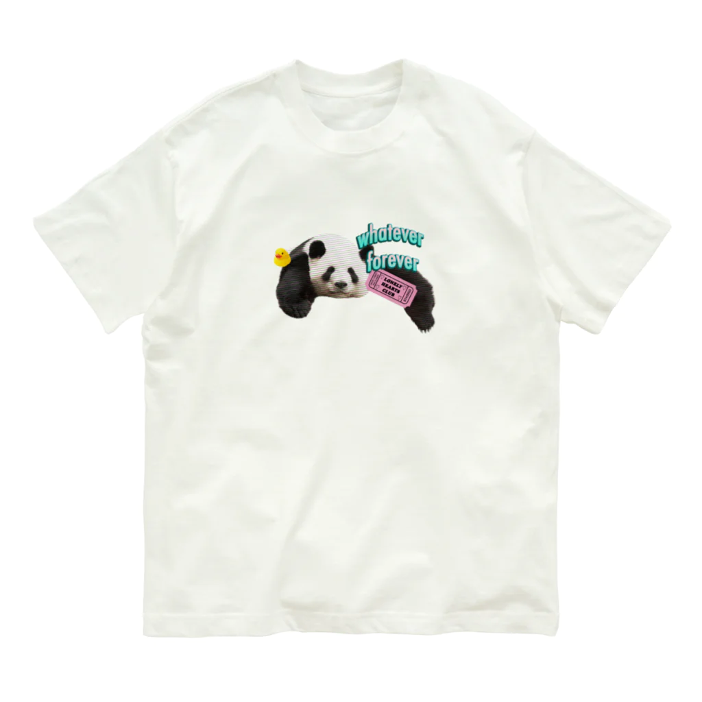 𝙈𝙊𝙈𝙊'𝙨 𝙎𝙝𝙤𝙥のpanda オーガニックコットンTシャツ