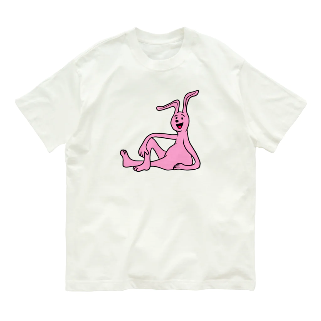 ホビヲノエのお店のふてぶてしいうさぎ Organic Cotton T-Shirt