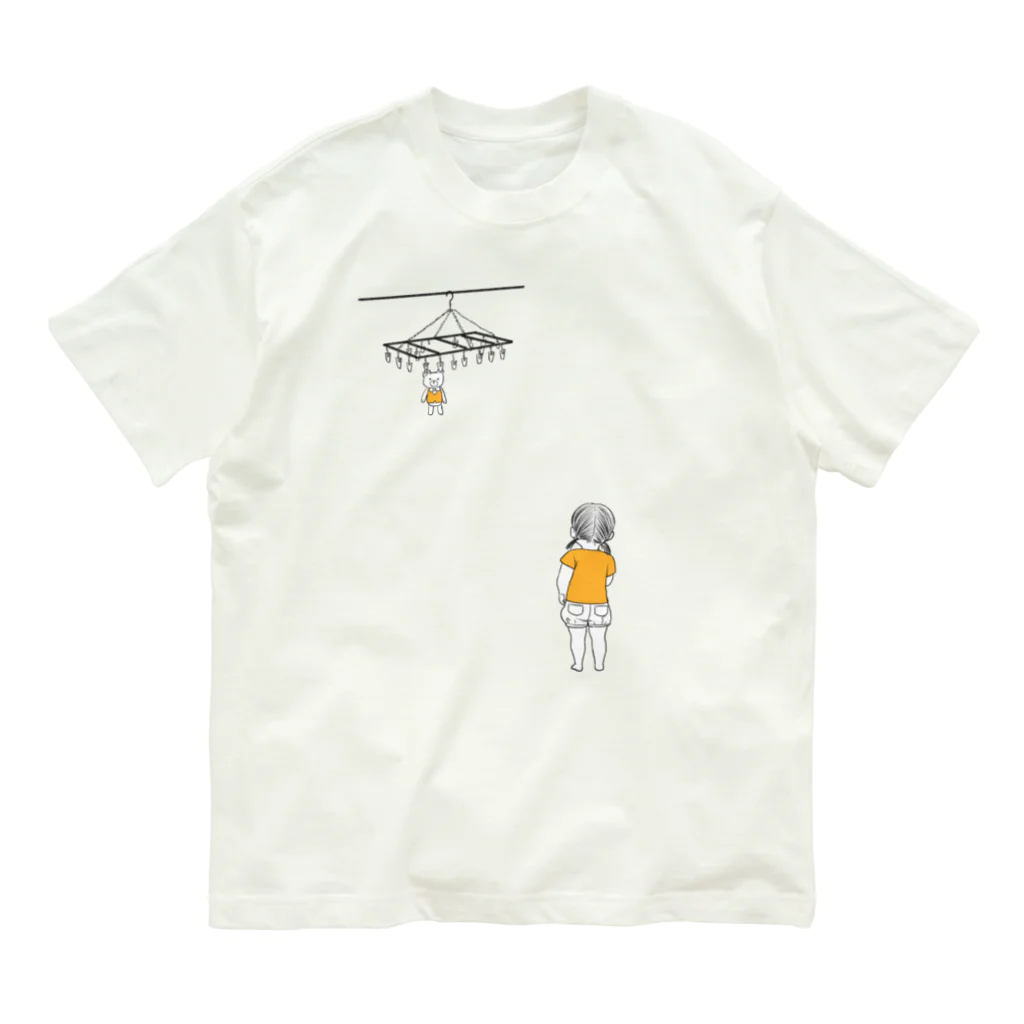 yumyumcommuneのお洗濯されちゃった オーガニックコットンTシャツ