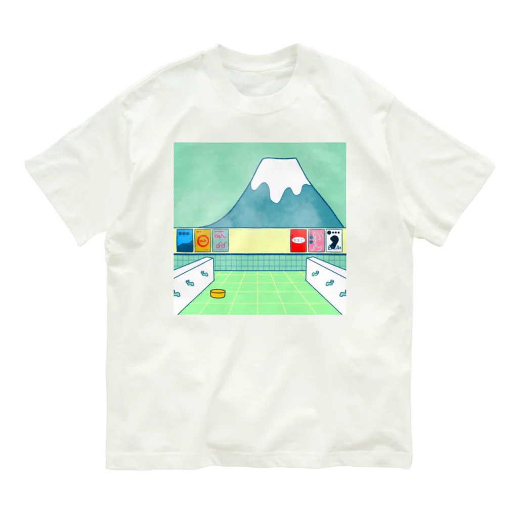 かぼちゃ屋の銭湯 オーガニックコットンTシャツ