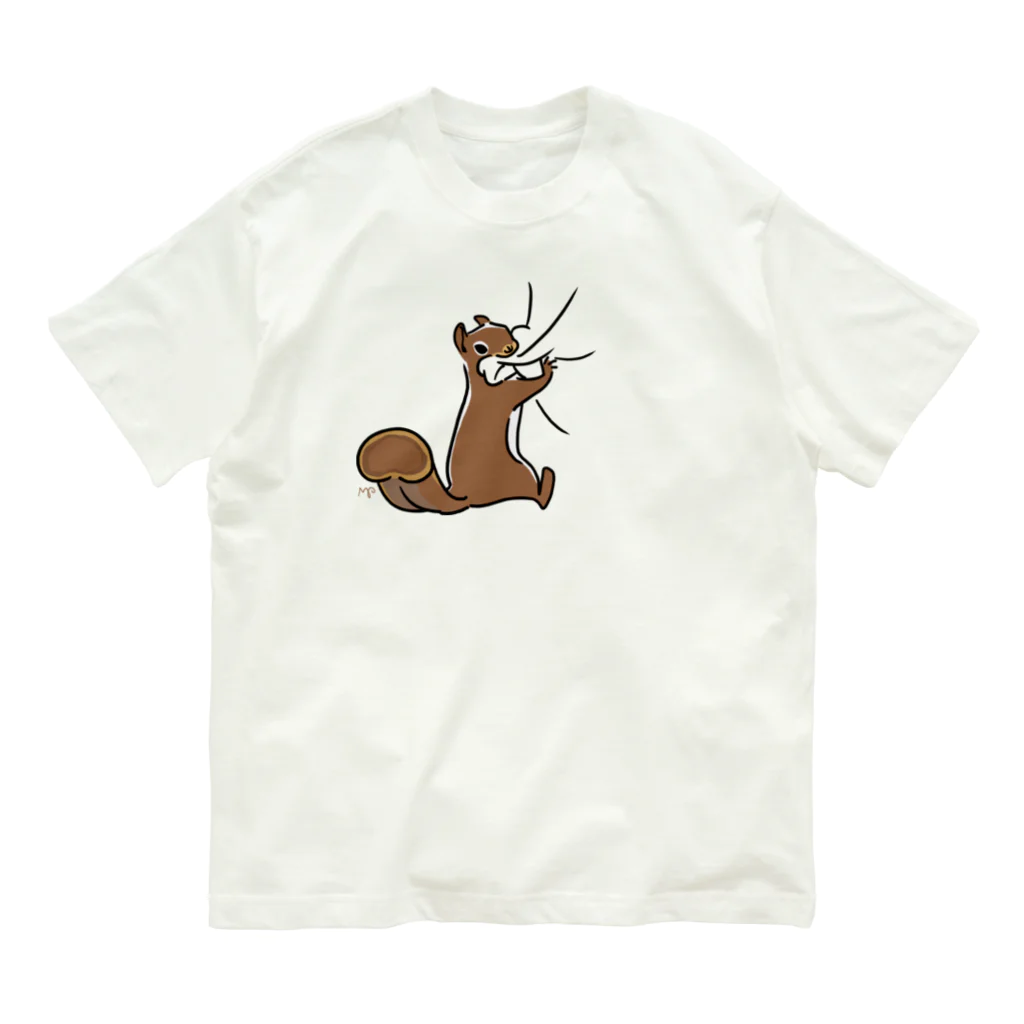 ねずりすSHOPのアカリスに集められてる Organic Cotton T-Shirt