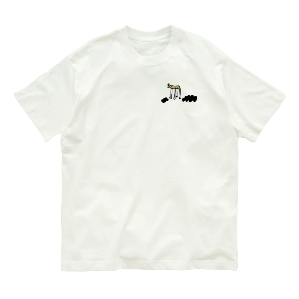 Sheep0506の刈られた(ひつじ) オーガニックコットンTシャツ