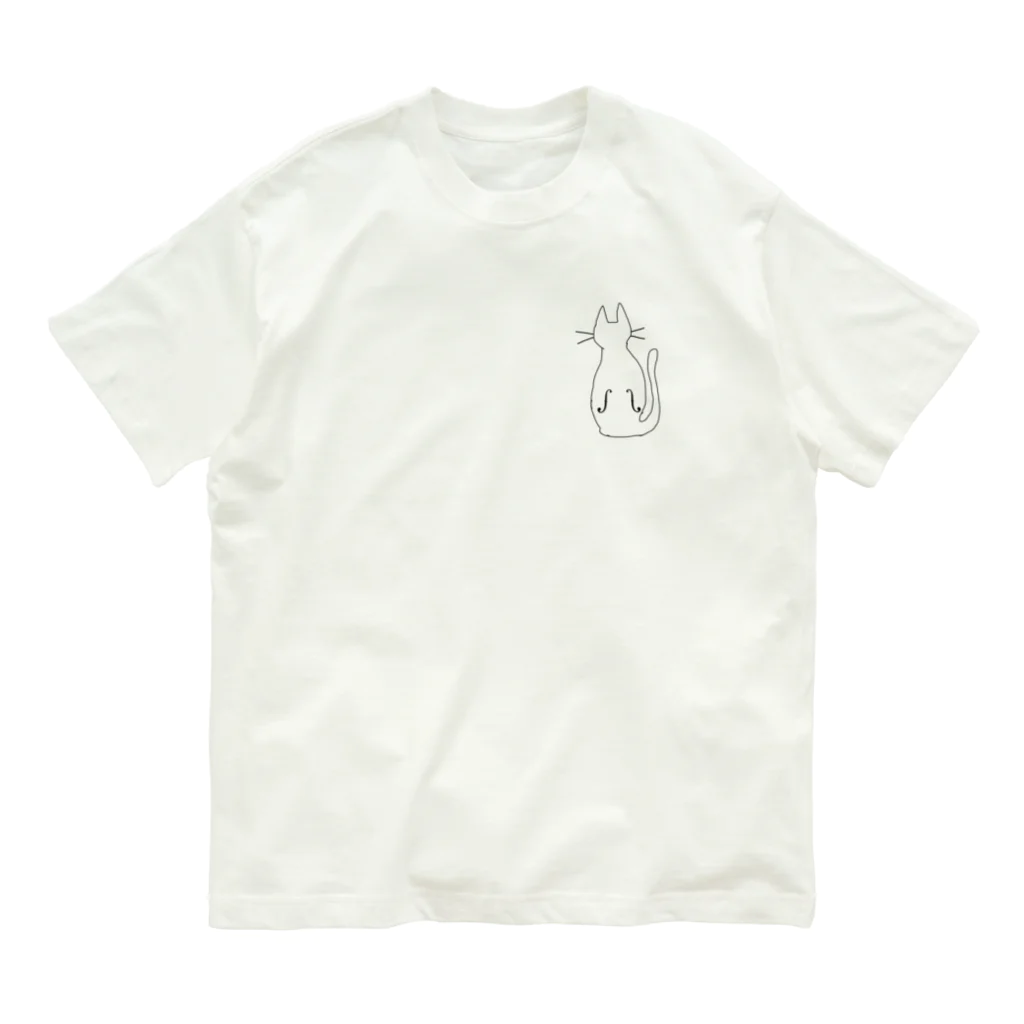 チェロ猫のチェロ猫くん Organic Cotton T-Shirt