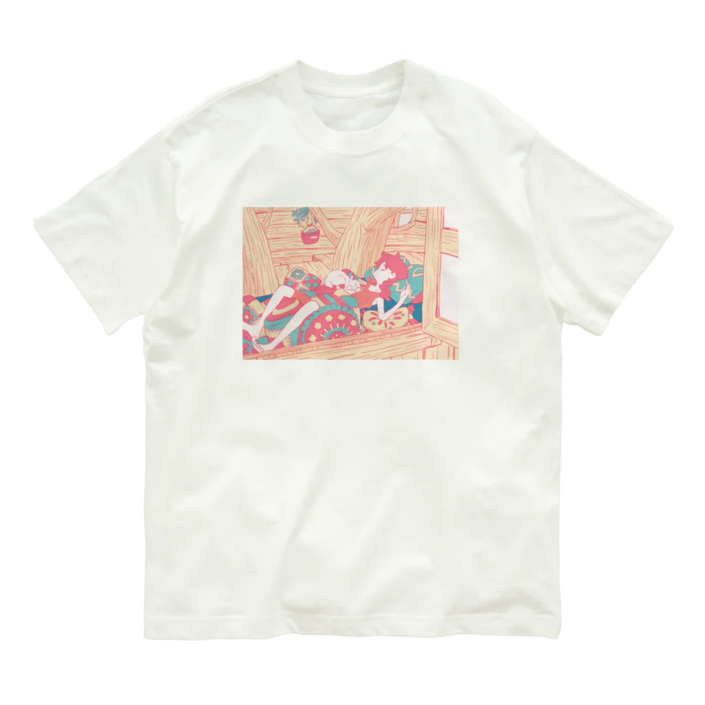 Chinpuの夏の休日 Organic Cotton T-Shirt