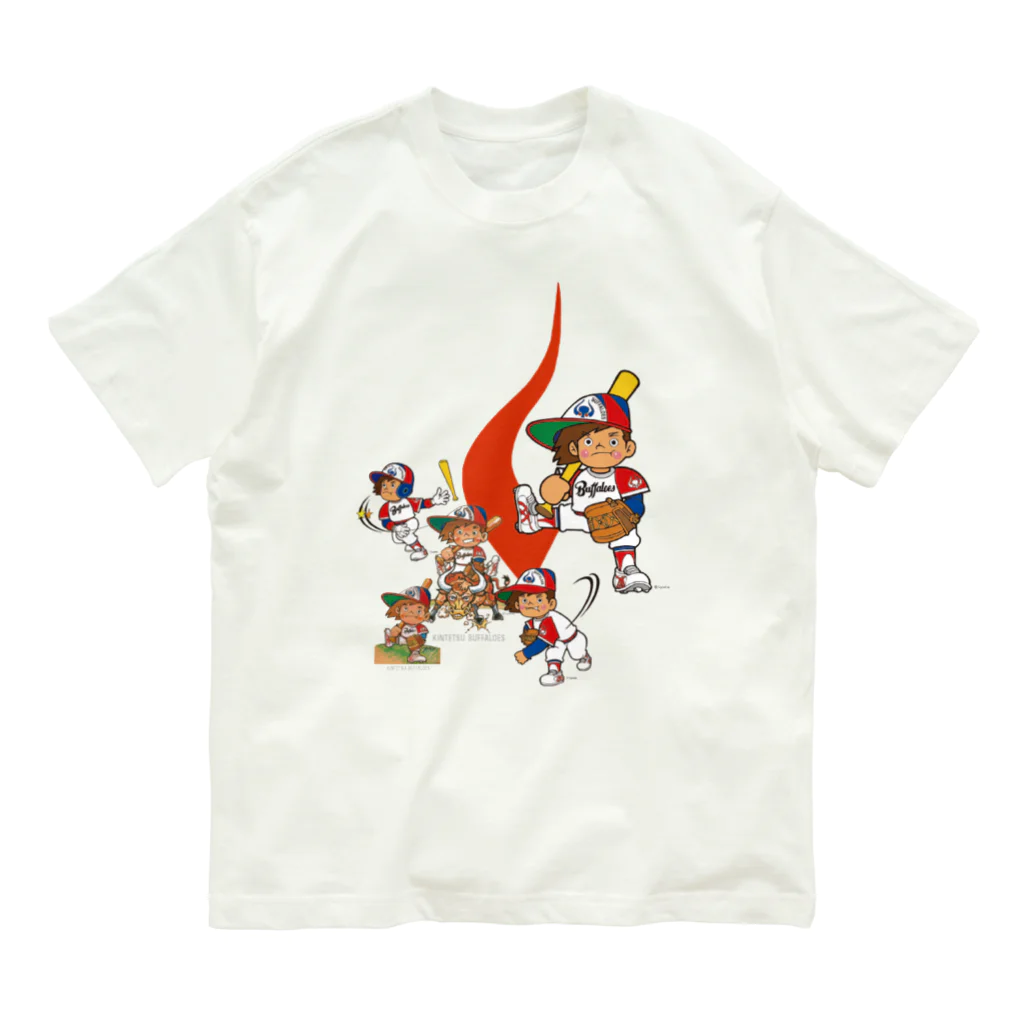 バッファ君  goods【近鉄バファローズ／1976-1996】のバッファ君 【新】オールスター オーガニックコットンTシャツ