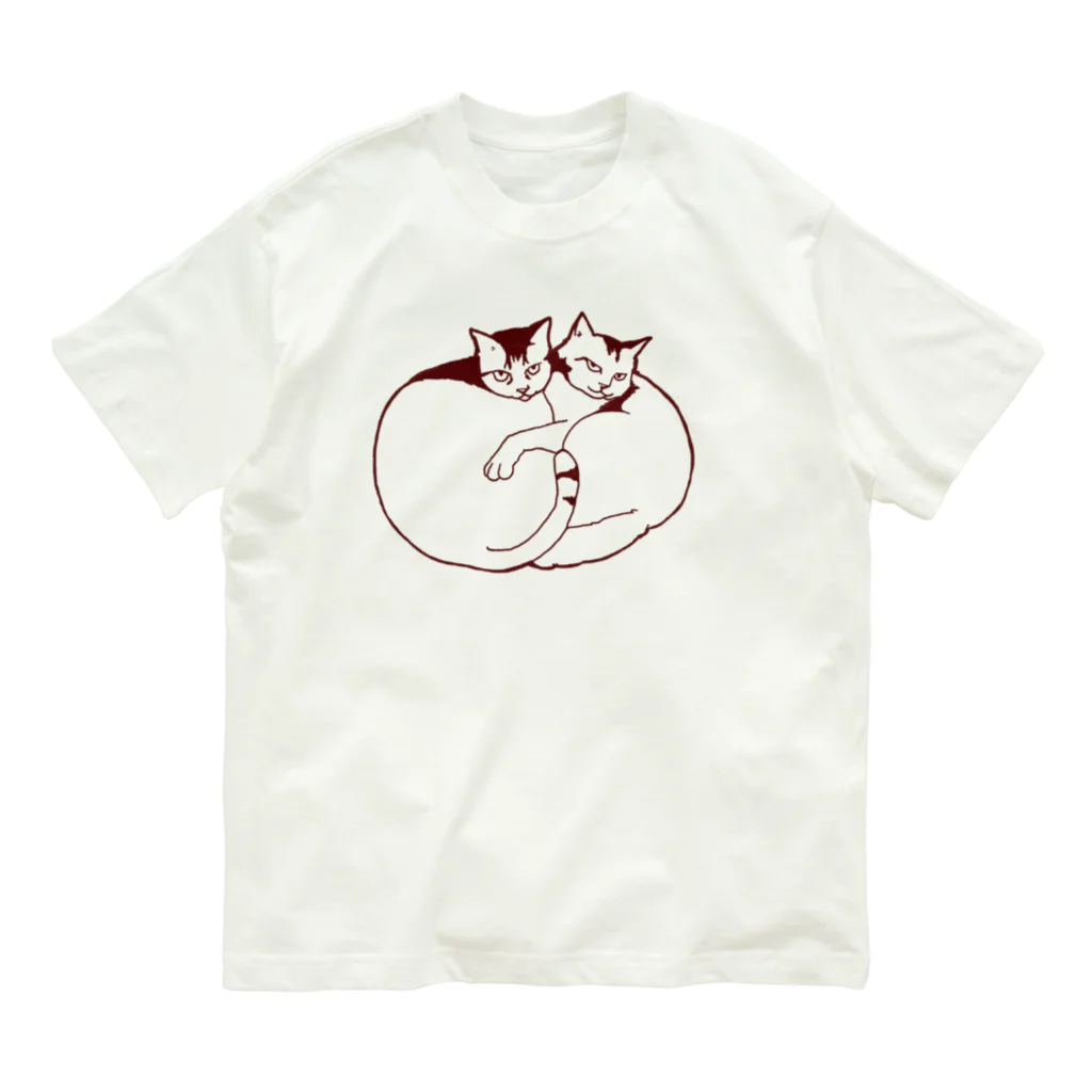 春朗のねこちゃんズ Organic Cotton T-Shirt