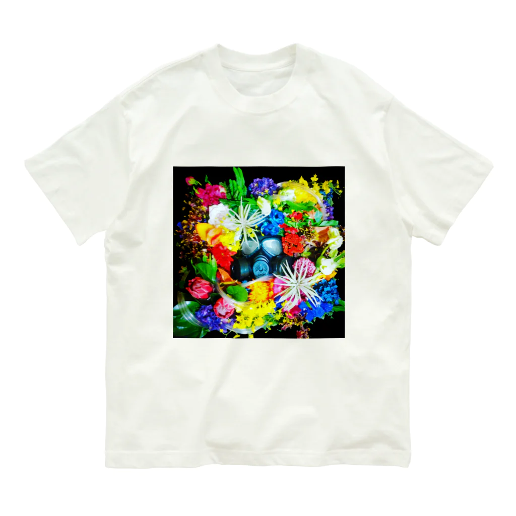 art0+のlive or die オーガニックコットンTシャツ