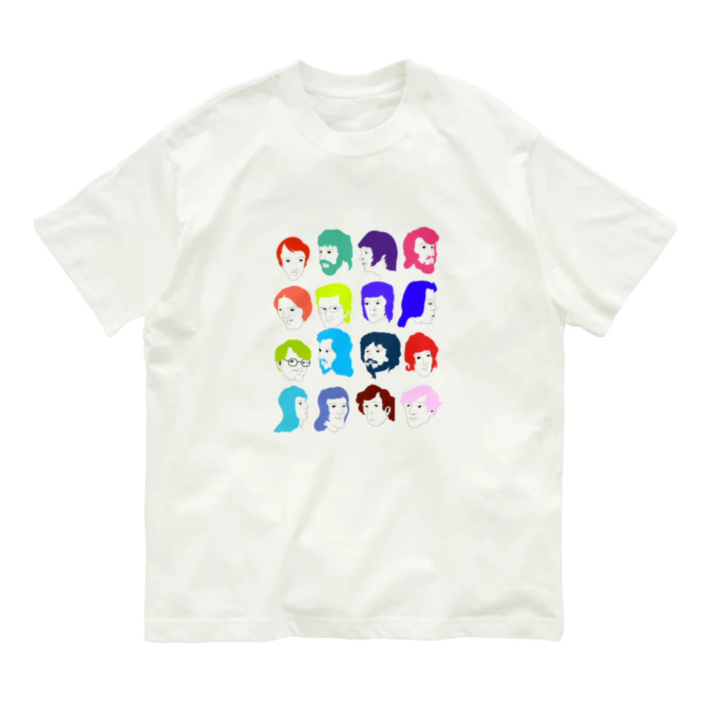 kariswhoのup-do オーガニックコットンTシャツ