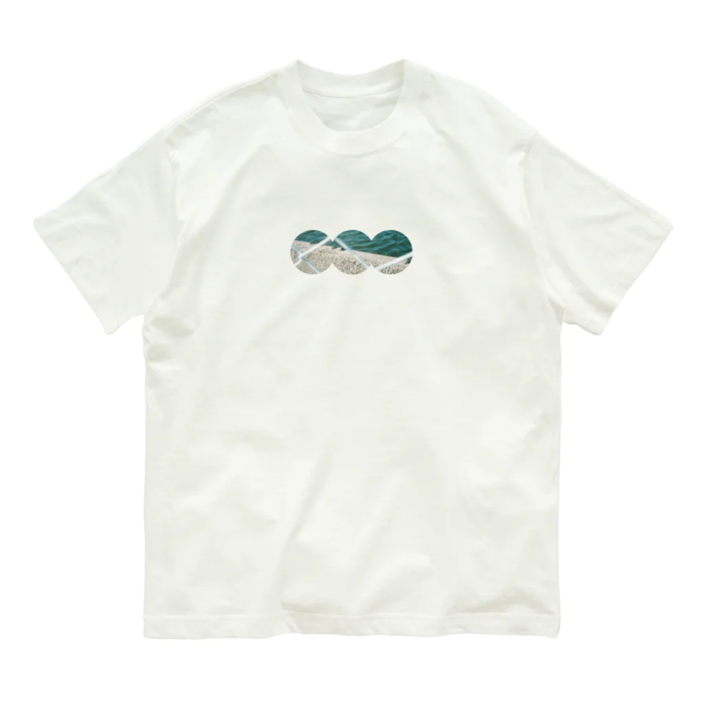 noitokeyoのまるい波 Organic Cotton T-Shirt