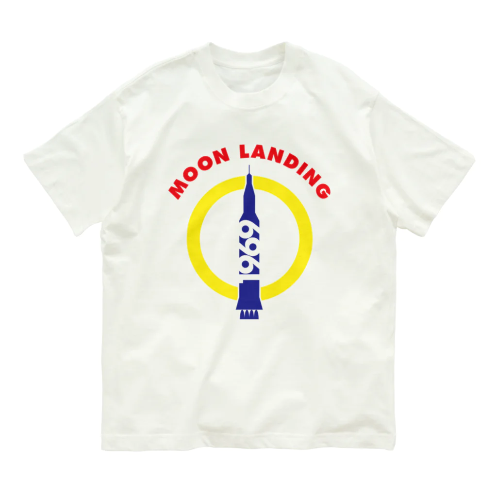 NICE ONEのMOON LANDING 1969 オーガニックコットンTシャツ