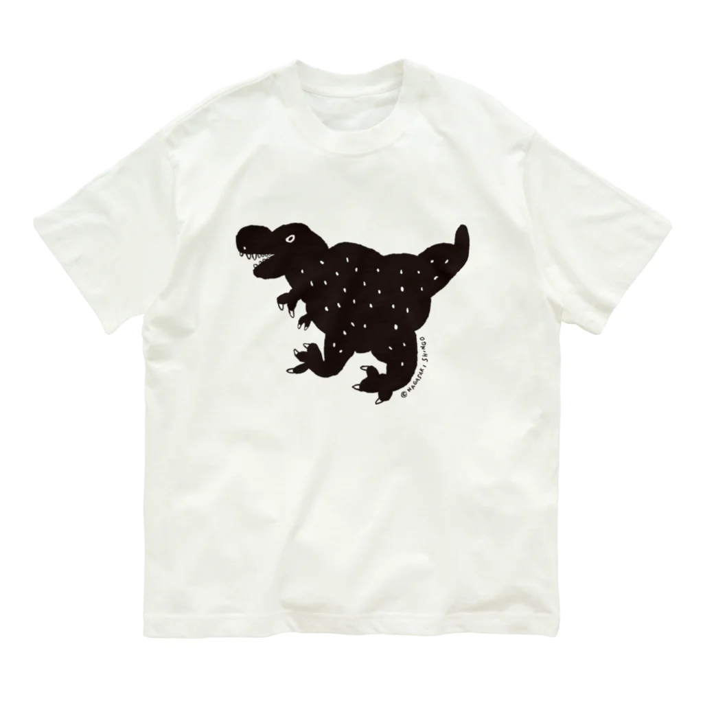 長崎真悟のブラックティラノ Organic Cotton T-Shirt