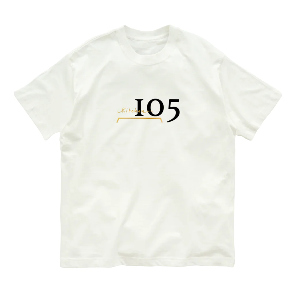 nibbles & 105のkitchen 105 オーガニックコットンTシャツ