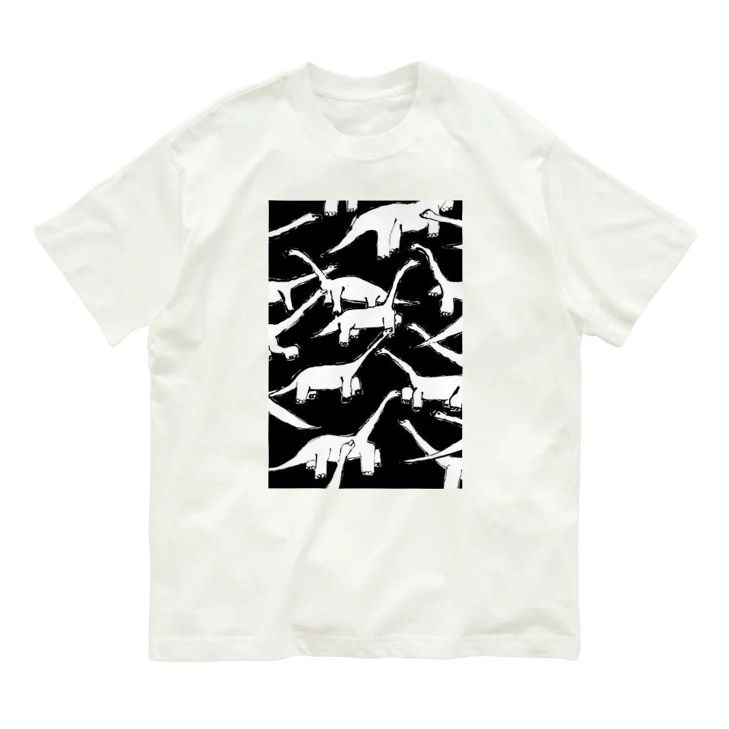 Kanako Okamotoの密なブラキオサウルス Organic Cotton T-Shirt