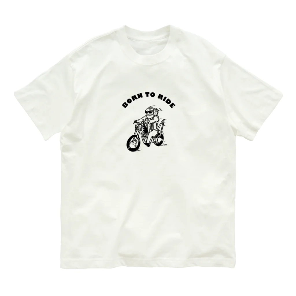 CACTUS&CO.のBORN TO RIDE Organic Cotton T-Shirt
