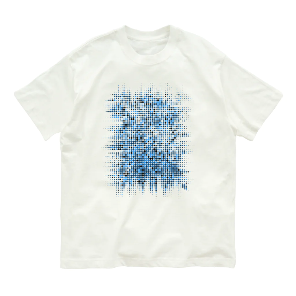 GALACTIC REBELの青い爆発 Organic Cotton T-Shirt