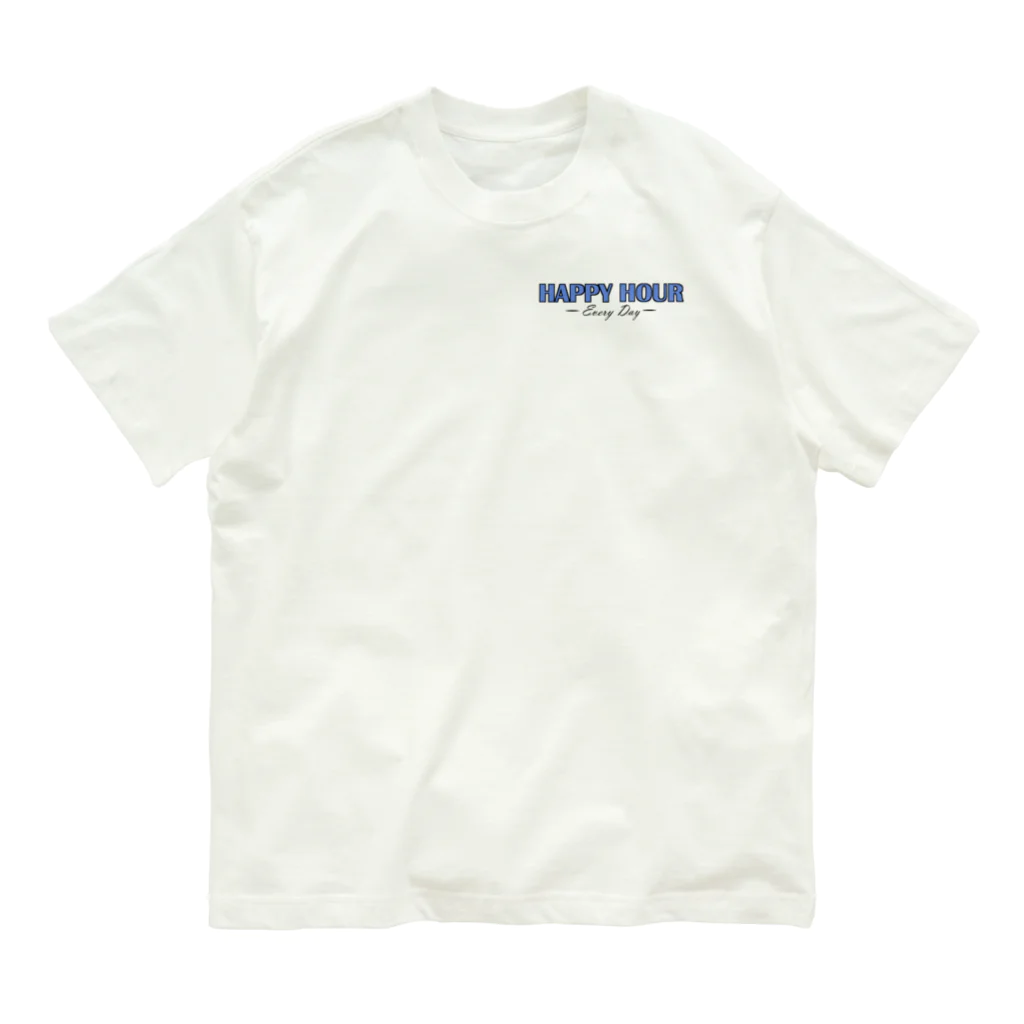 nidan-illustrationの"HAPPY HOUR"(clr) #2 オーガニックコットンTシャツ