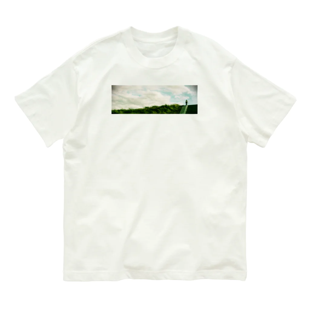 しらいしの土手 Organic Cotton T-Shirt