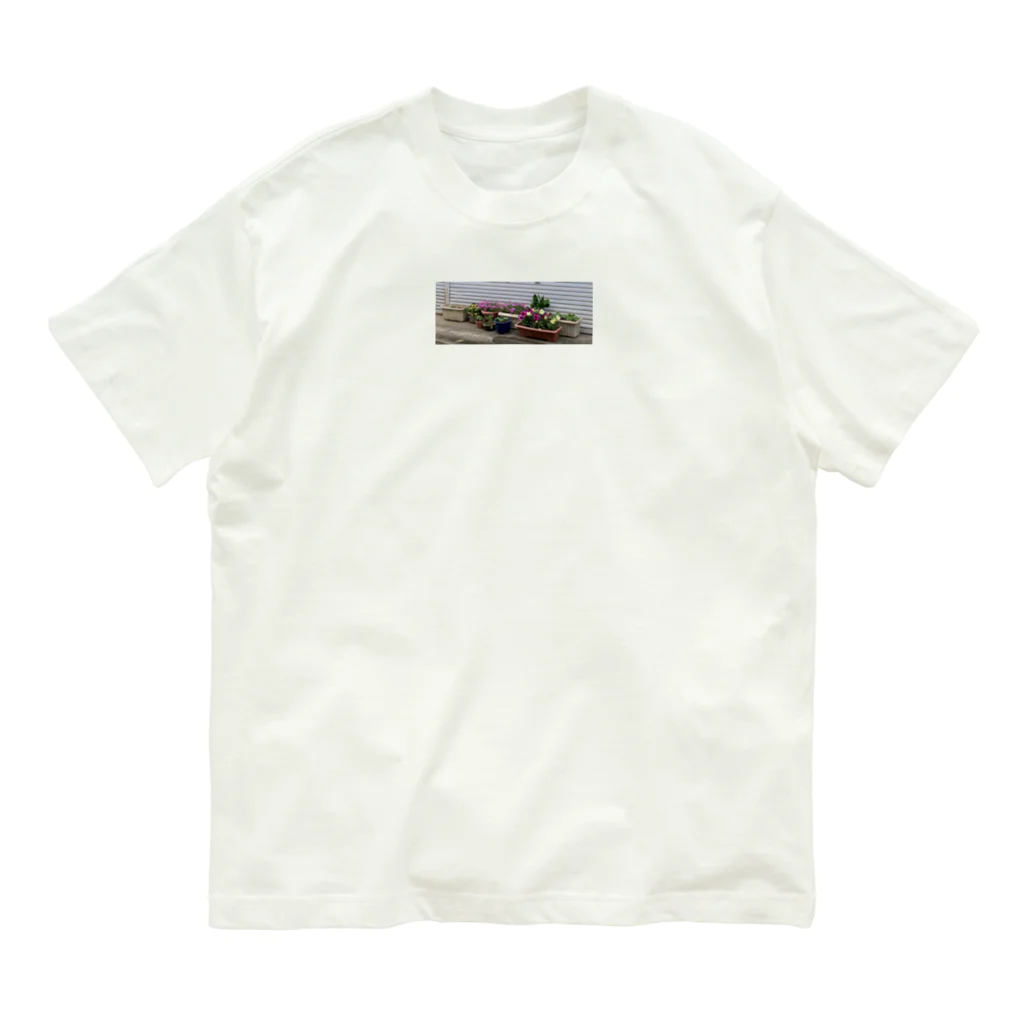 些細な心の日曜日の道端の花たち Organic Cotton T-Shirt