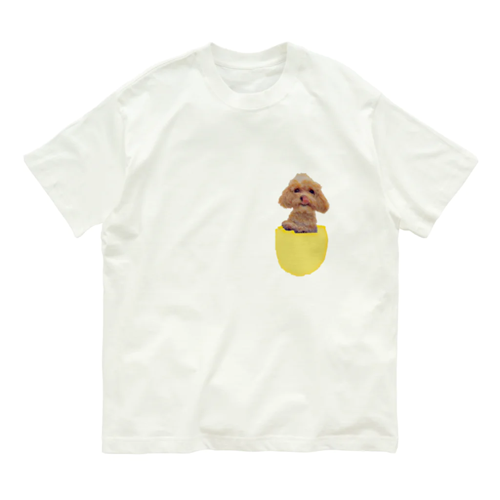 bell1104のポケットべる オーガニックコットンTシャツ