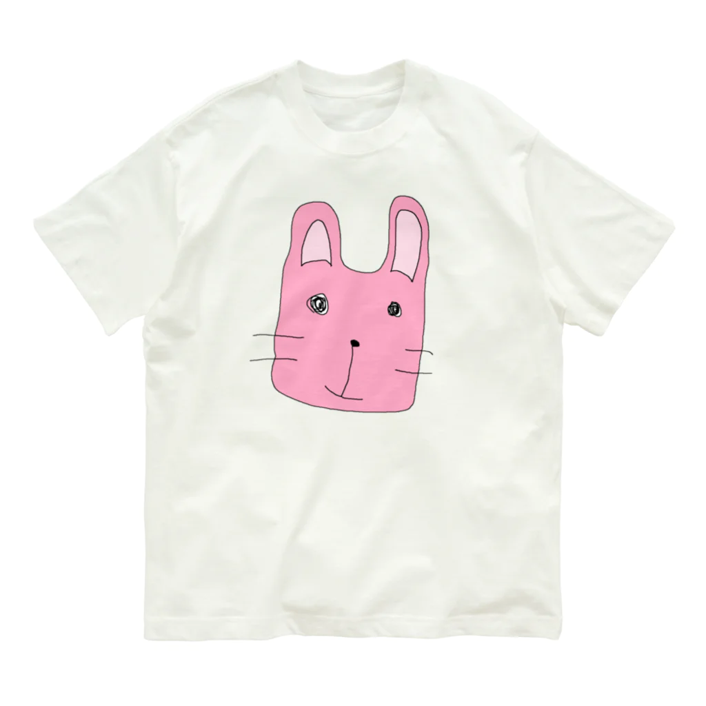 HimangOのうさ～ぎ オーガニックコットンTシャツ