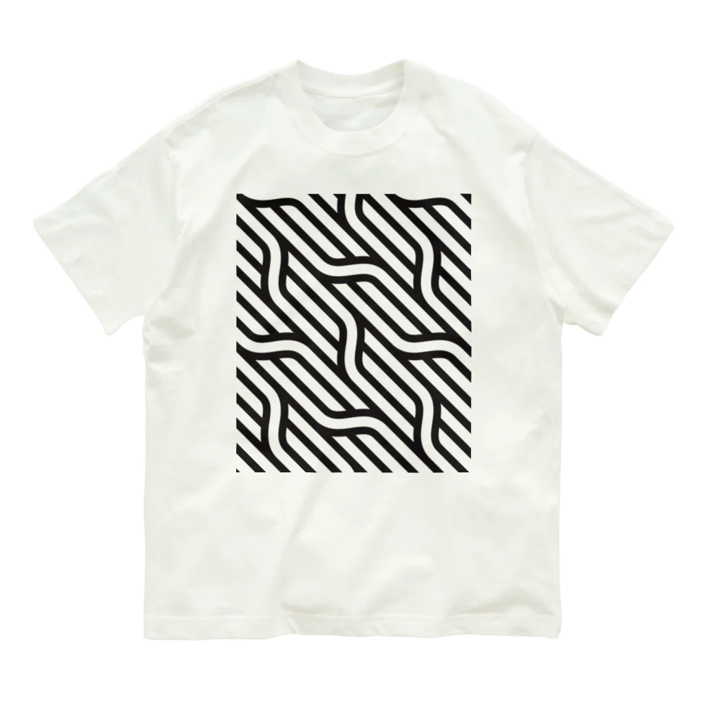 THREE TEA GO｜三茶散歩のNOIZ#4 Organic Cotton T-Shirt