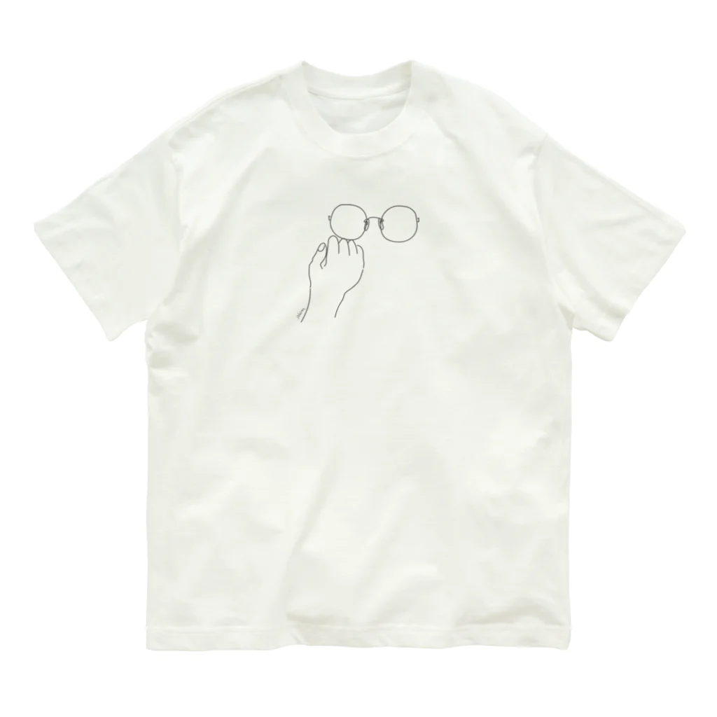 jobinのめがね Organic Cotton T-Shirt