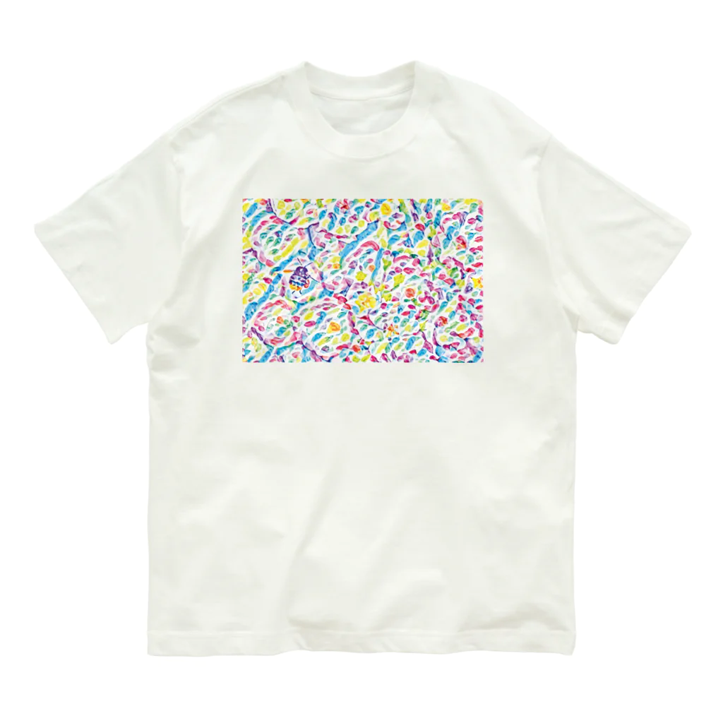 MomenTees ANNEXのbe(e) happy Organic Cotton T-Shirt