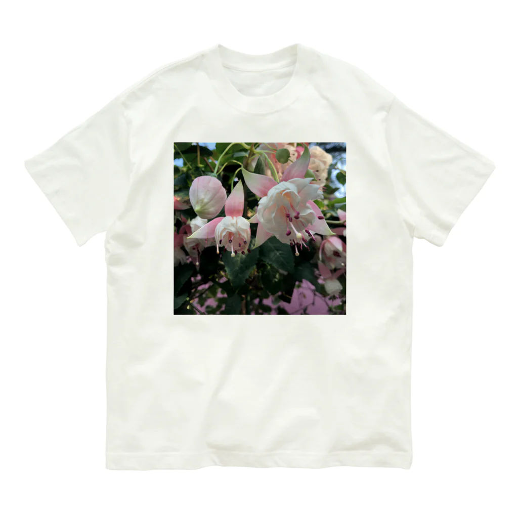 ズンドコベロンチョの花 Organic Cotton T-Shirt