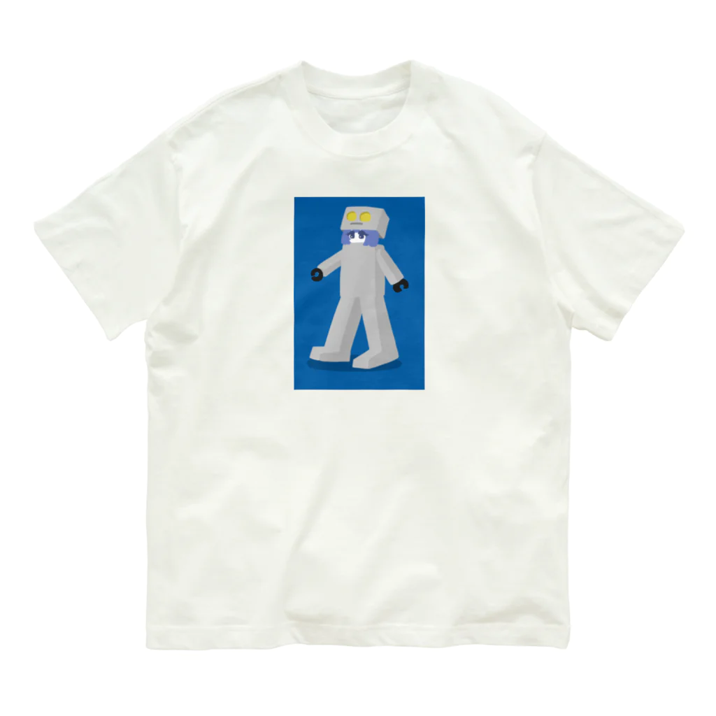 大名のロボット オーガニックコットンTシャツ