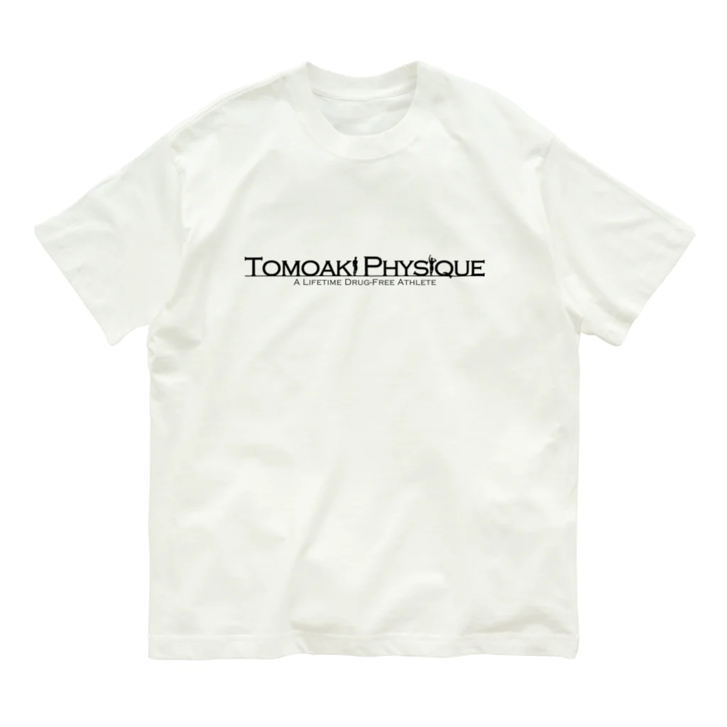 ともあき | Tomoaki Physique のともあきオリジナルBlack オーガニックコットンTシャツ