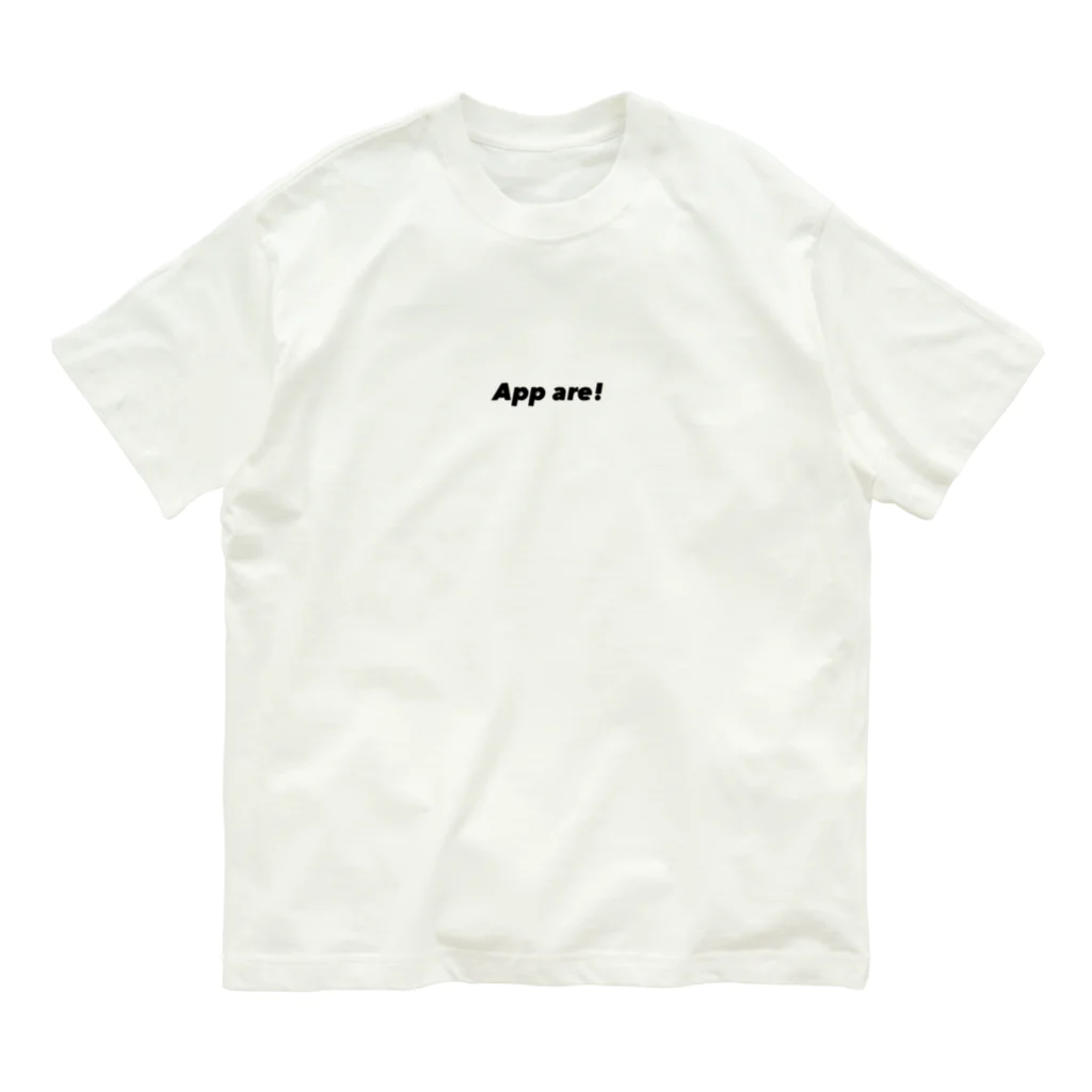 dundalanduranのアッパレ！　app are! オーガニックコットンTシャツ