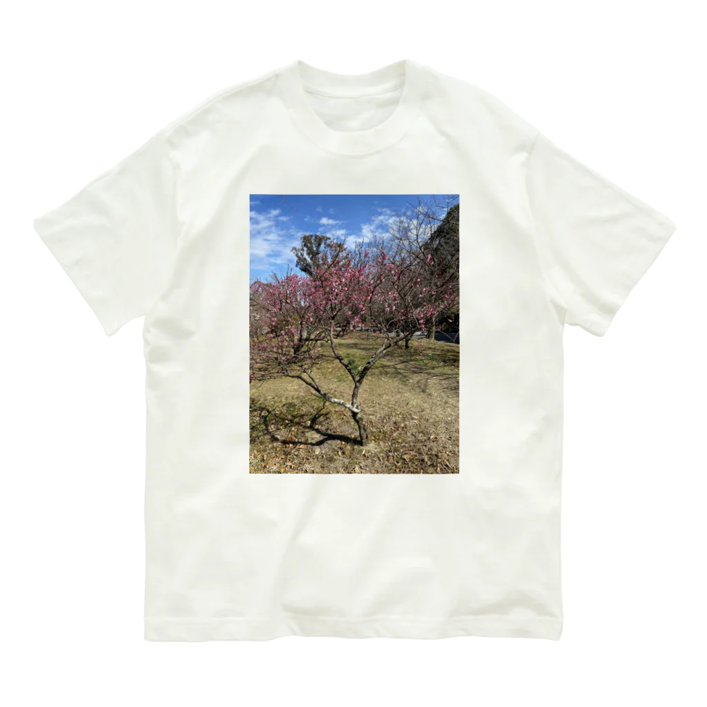 heart-Chanelの梅の花 オーガニックコットンTシャツ