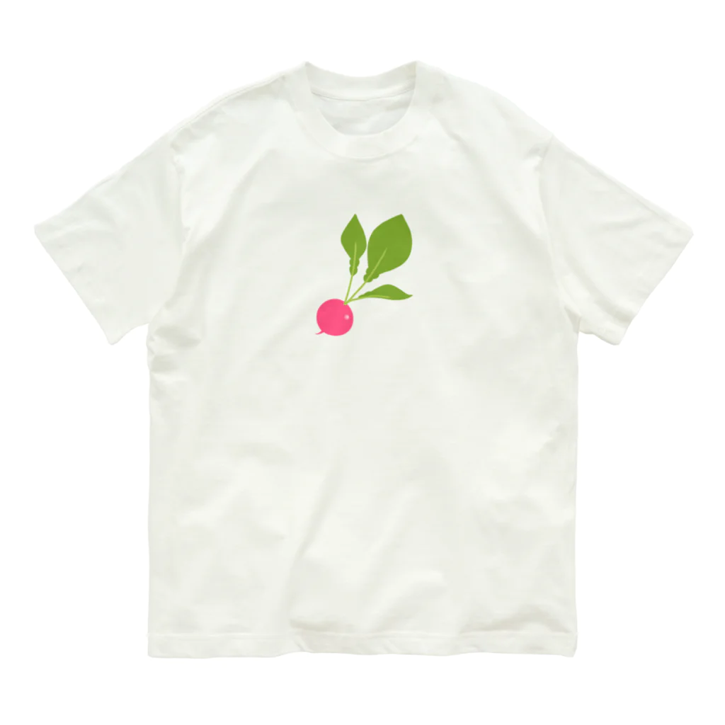 yurikamaruのラディッシュ Organic Cotton T-Shirt