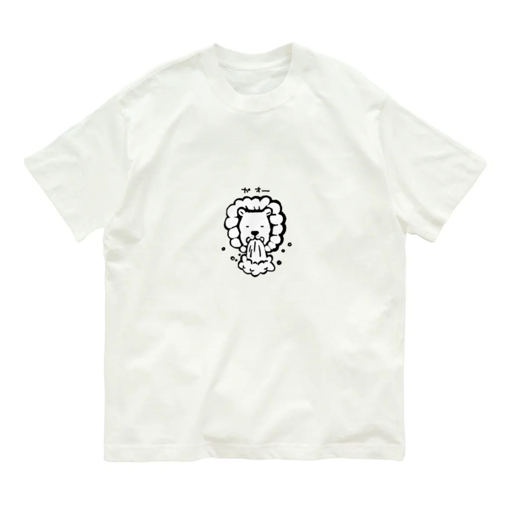 うさぎ湯直売所のライオン蛇口 Organic Cotton T-Shirt