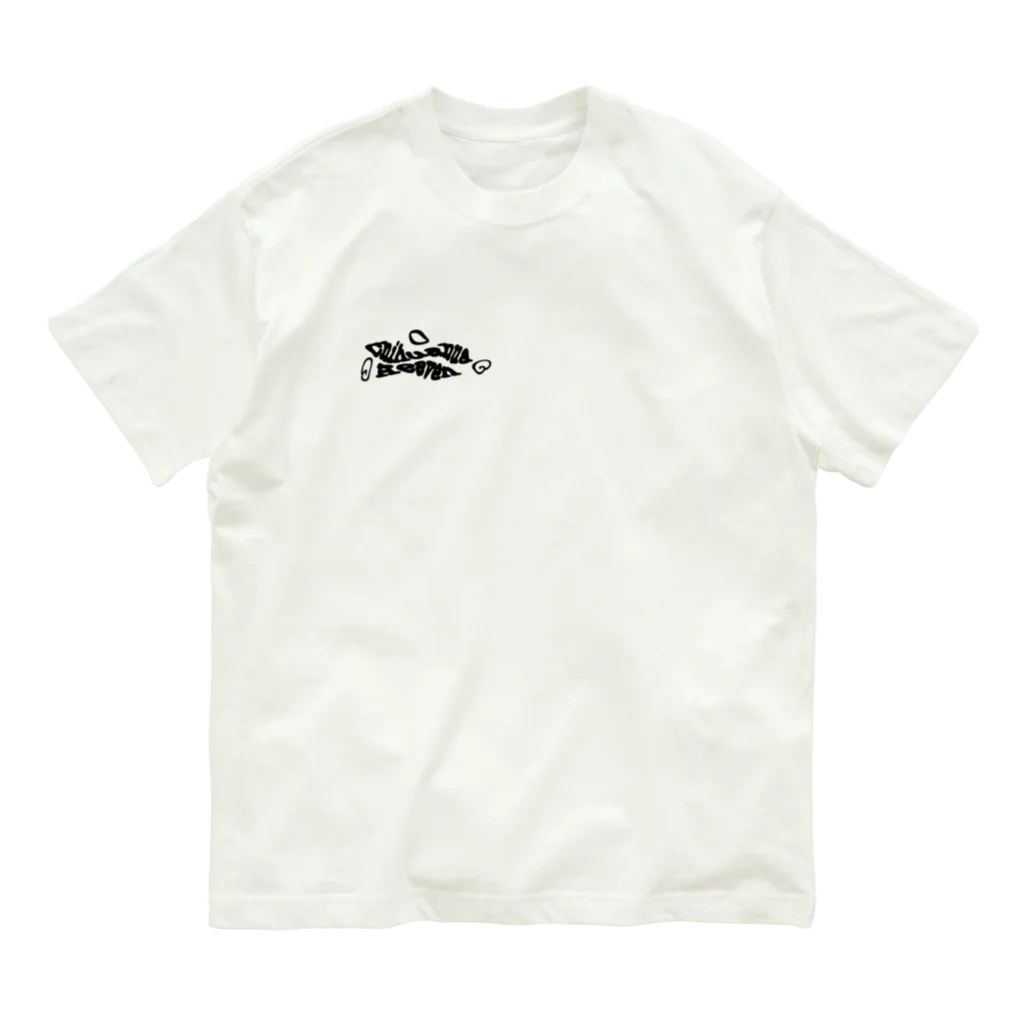 (◐ㅈ◐)のChihuahua Heaven うにょうにょBLACK Organic Cotton T-Shirt