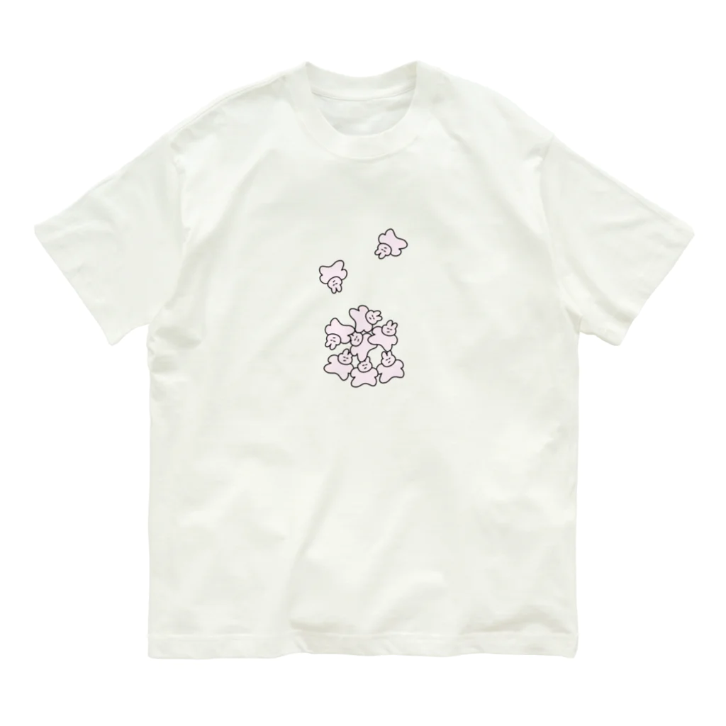 みそらのうさおち Organic Cotton T-Shirt