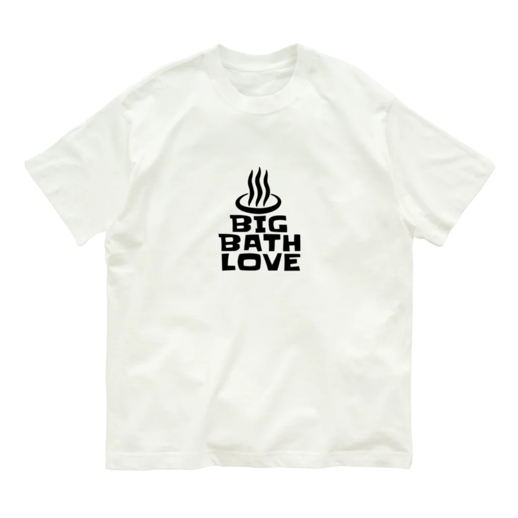 LEE SHOPのBIG BATH LOVE Tシャツ オーガニックコットンTシャツ