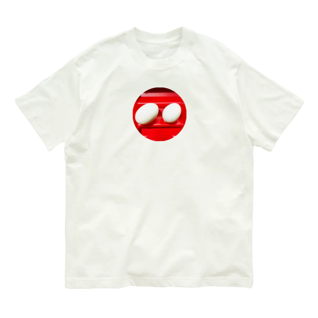 CheerCheeze.Rのたまごくらべ Organic Cotton T-Shirt